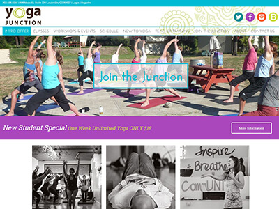 Louisville Yoga Junction Website
