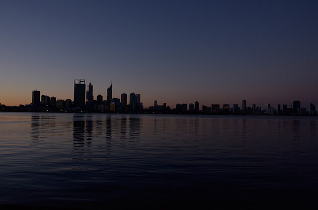 Perth Australia Skyline